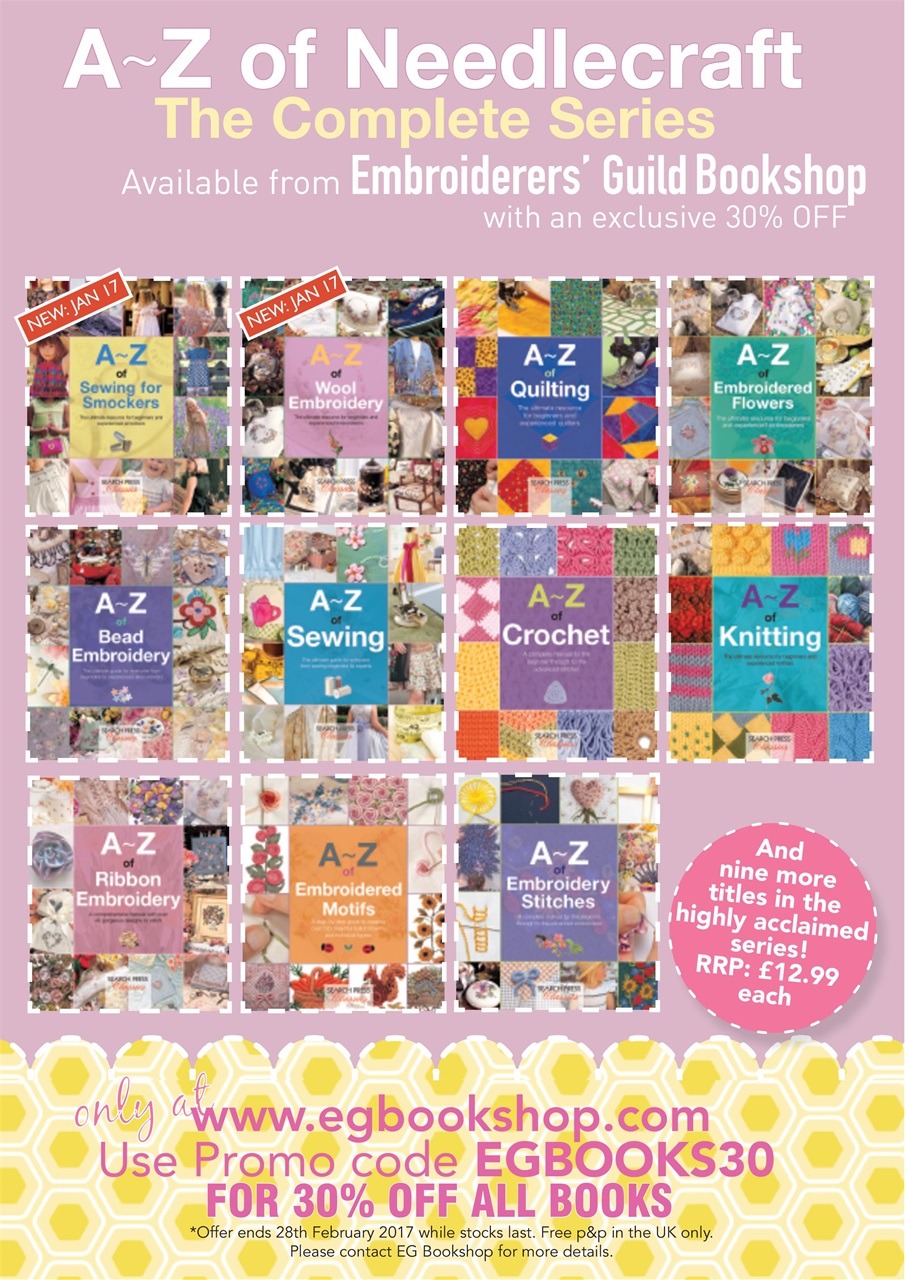 Embroidery Magazine Preview Pages