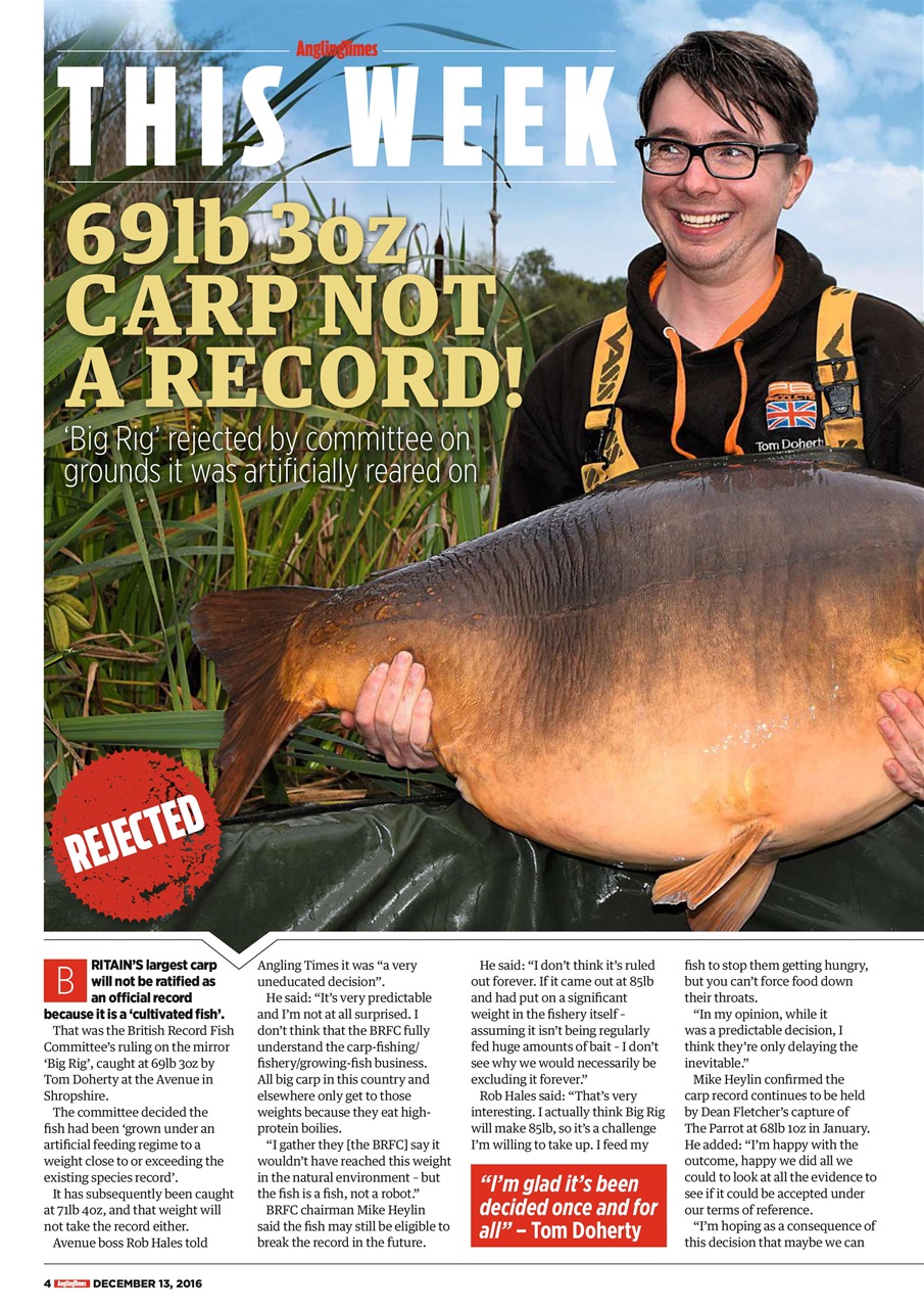 Angling Times Preview Pages