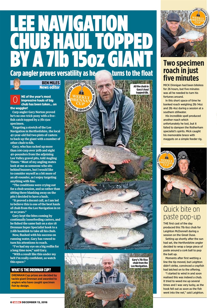 Angling Times Preview Pages