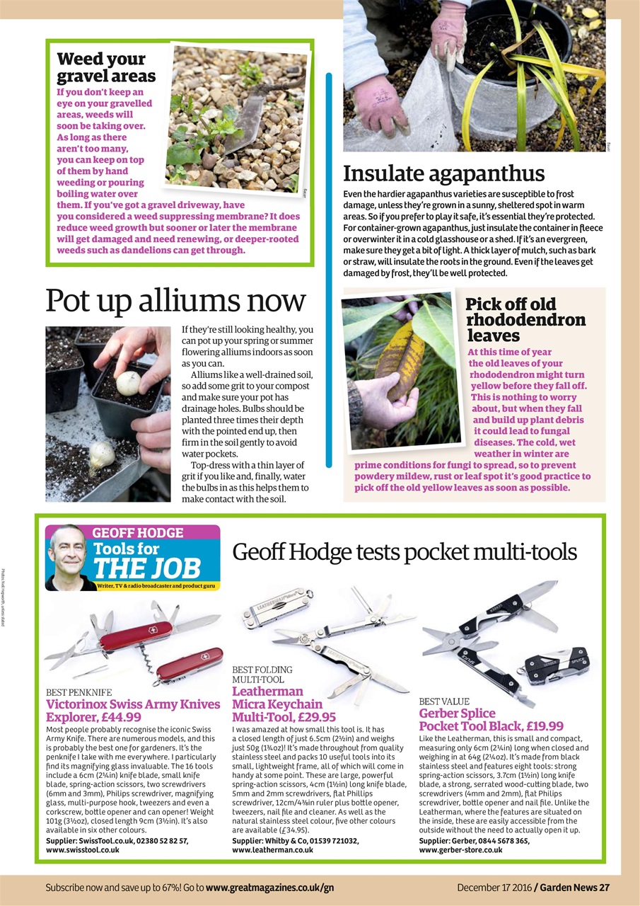 Garden News Preview Pages