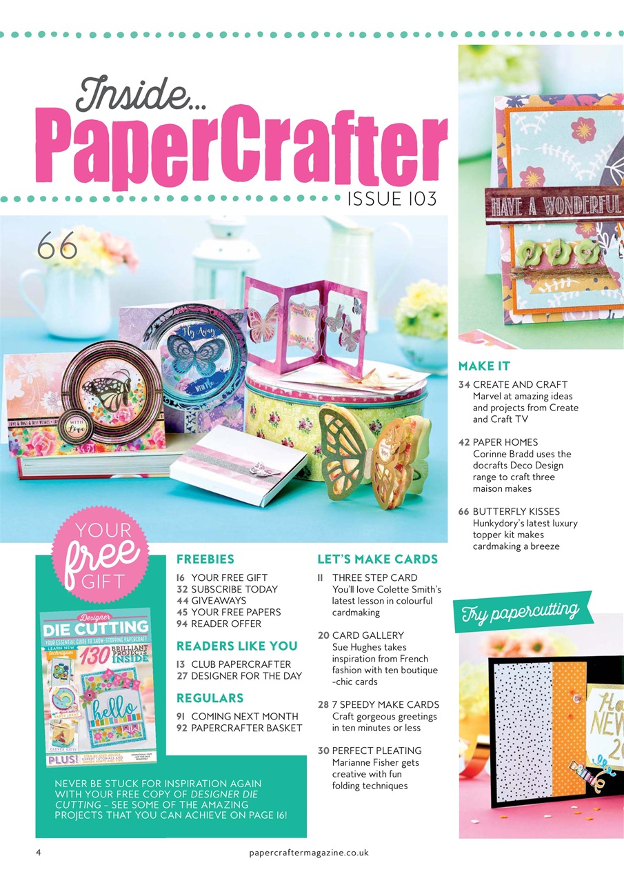 PaperCrafter Preview Pages