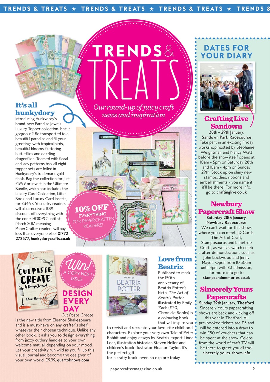 PaperCrafter Preview Pages