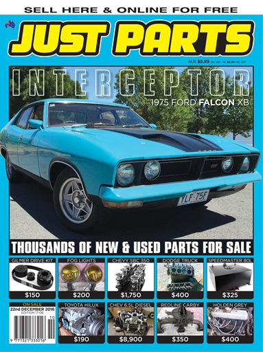 JUST PARTS issue 