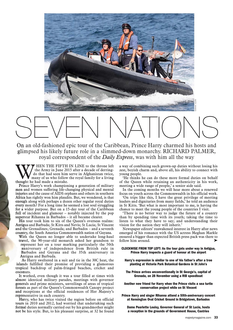 Majesty Magazine Preview Pages