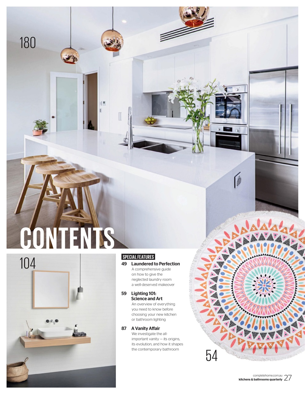 Kitchens & Bathrooms Quarterly Preview Pages