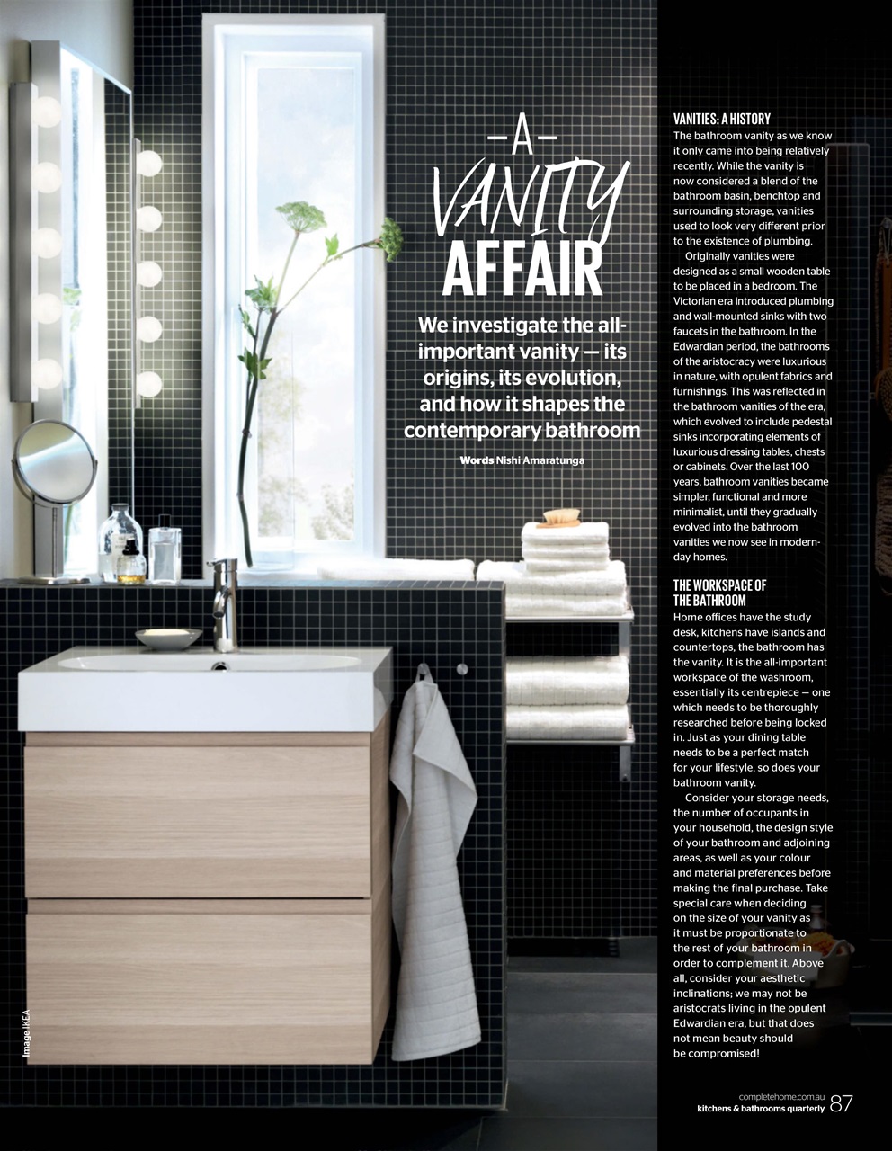 Kitchens & Bathrooms Quarterly Preview Pages