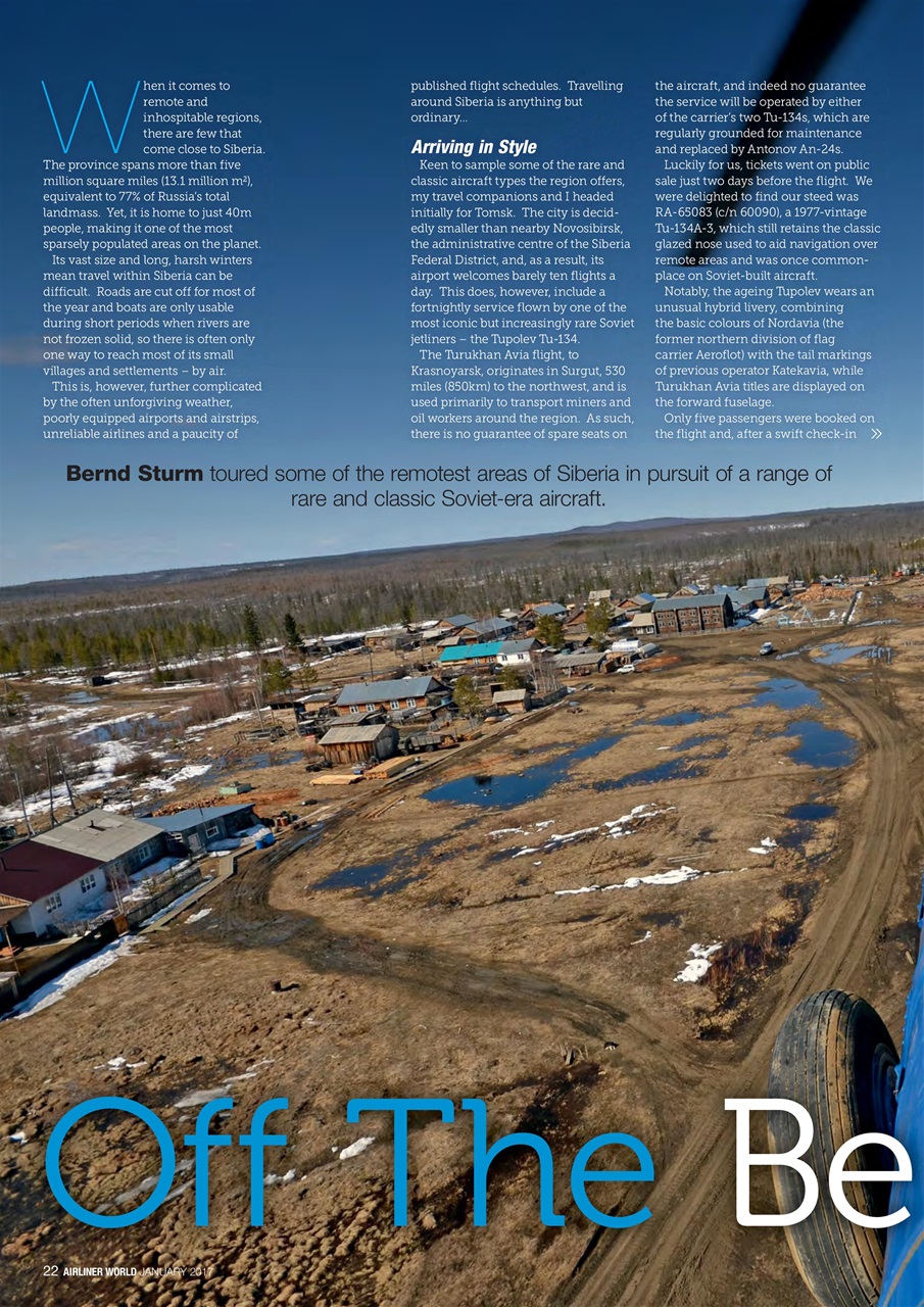 Airliner World Preview Pages