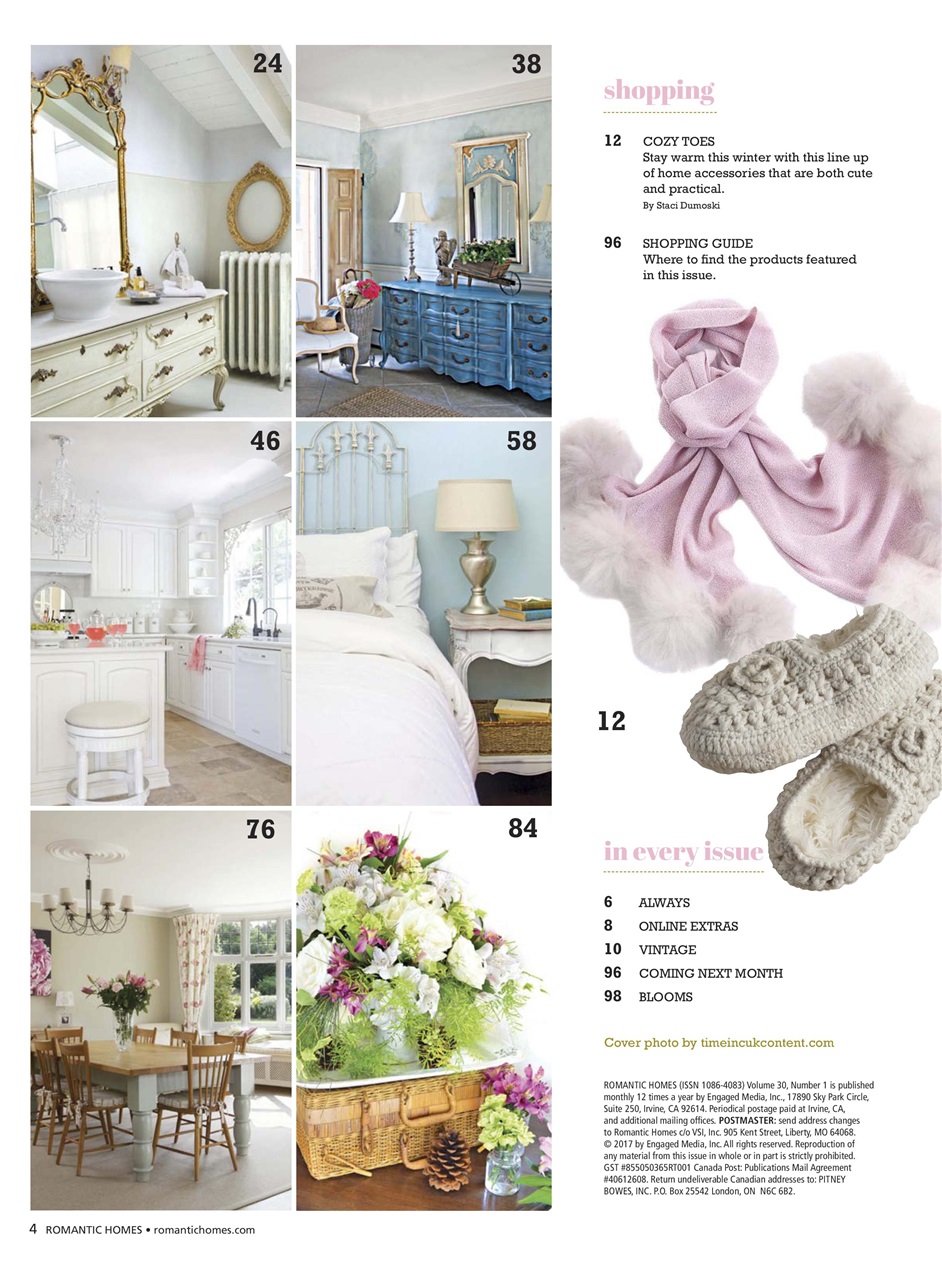 Romantic Homes Preview Pages