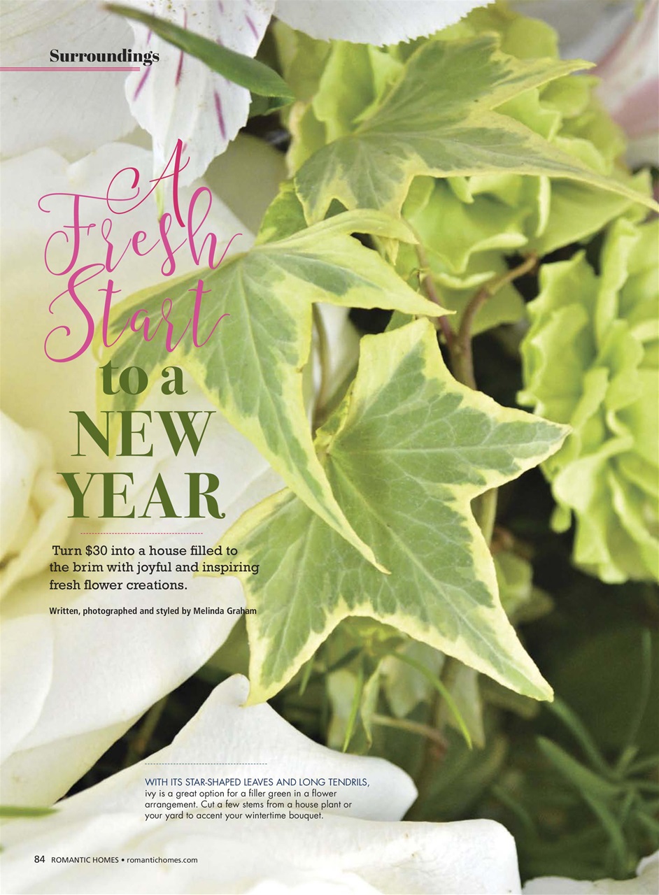 Romantic Homes Preview Pages