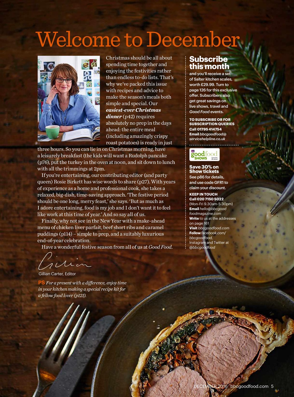Good Food Magazine Preview Pages
