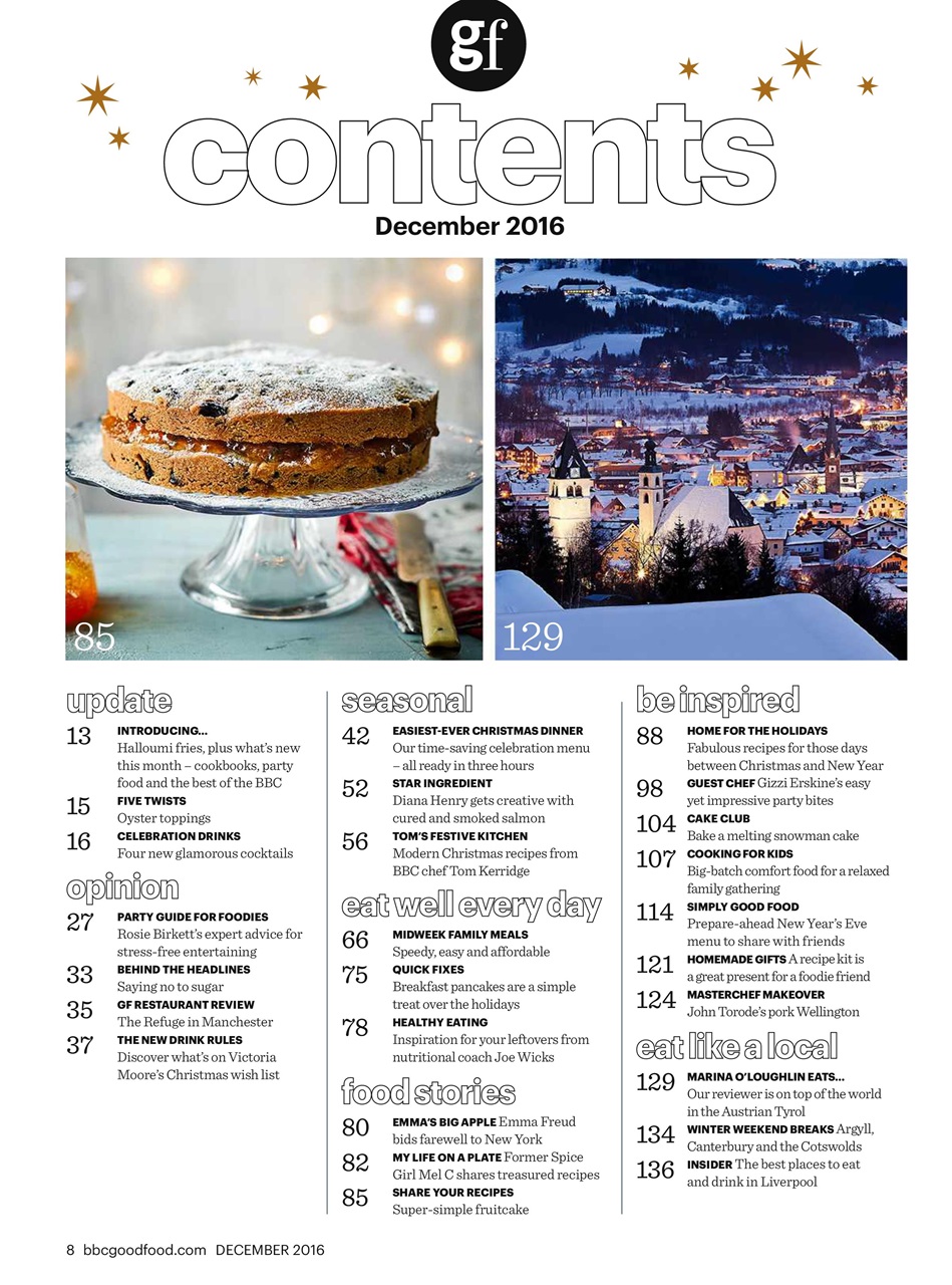 Good Food Magazine Preview Pages