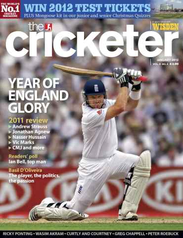 The Cricketer Magazine issue January 2012
