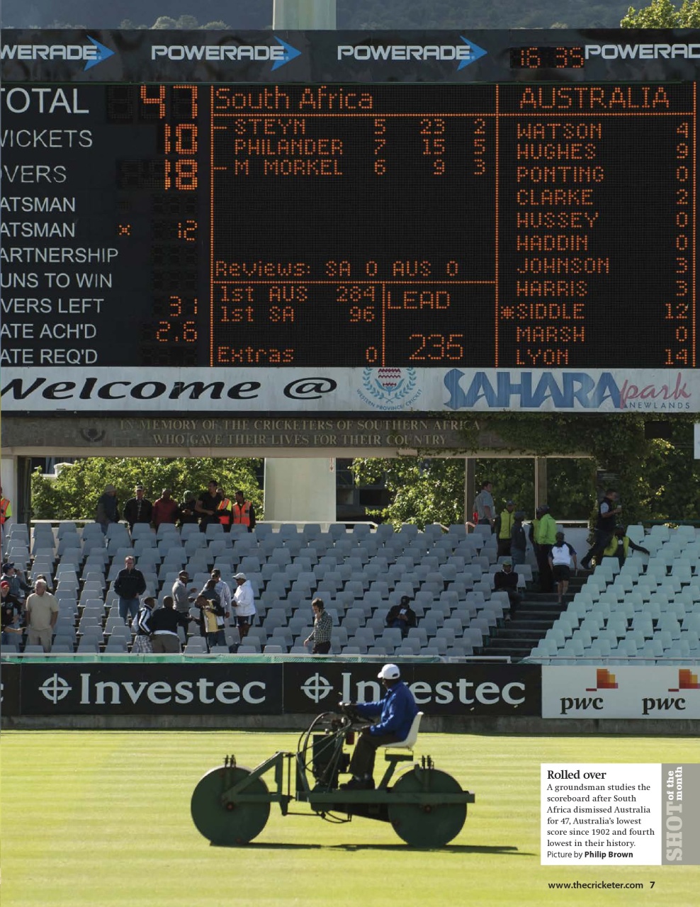 The Cricketer Magazine Preview Pages