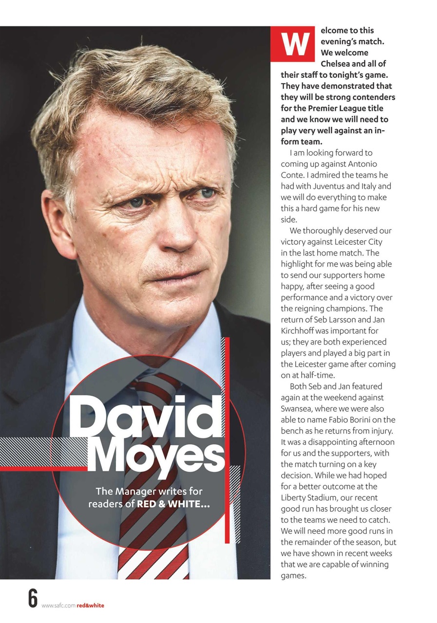 Sunderland FC Preview Pages