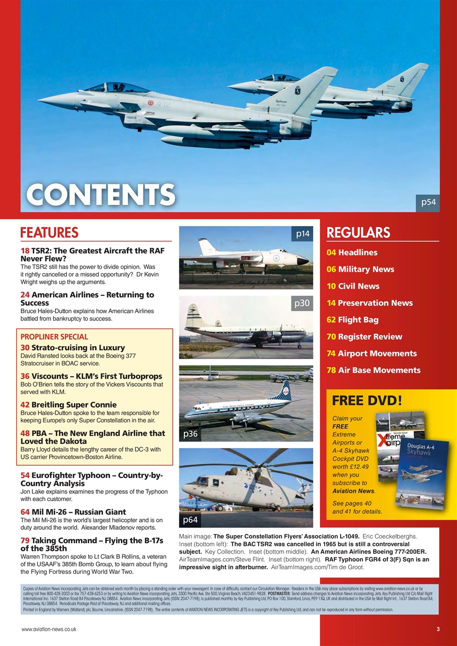 Aviation News Preview Pages