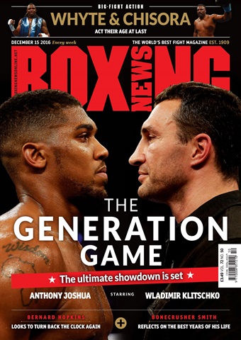 Boxing News issue 13/12/2016
