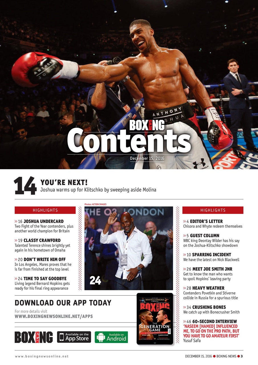 Boxing News Preview Pages
