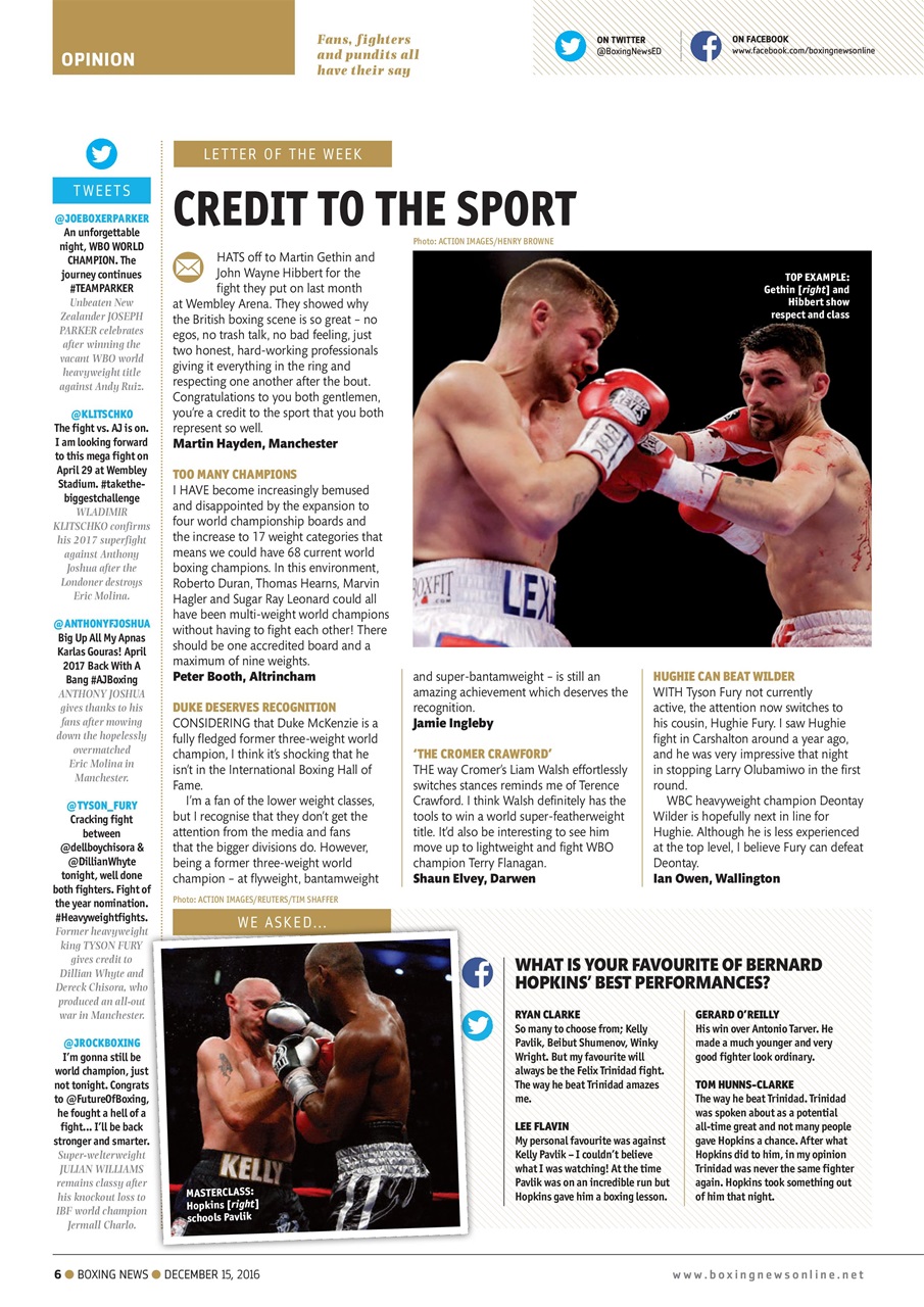 Boxing News Preview Pages