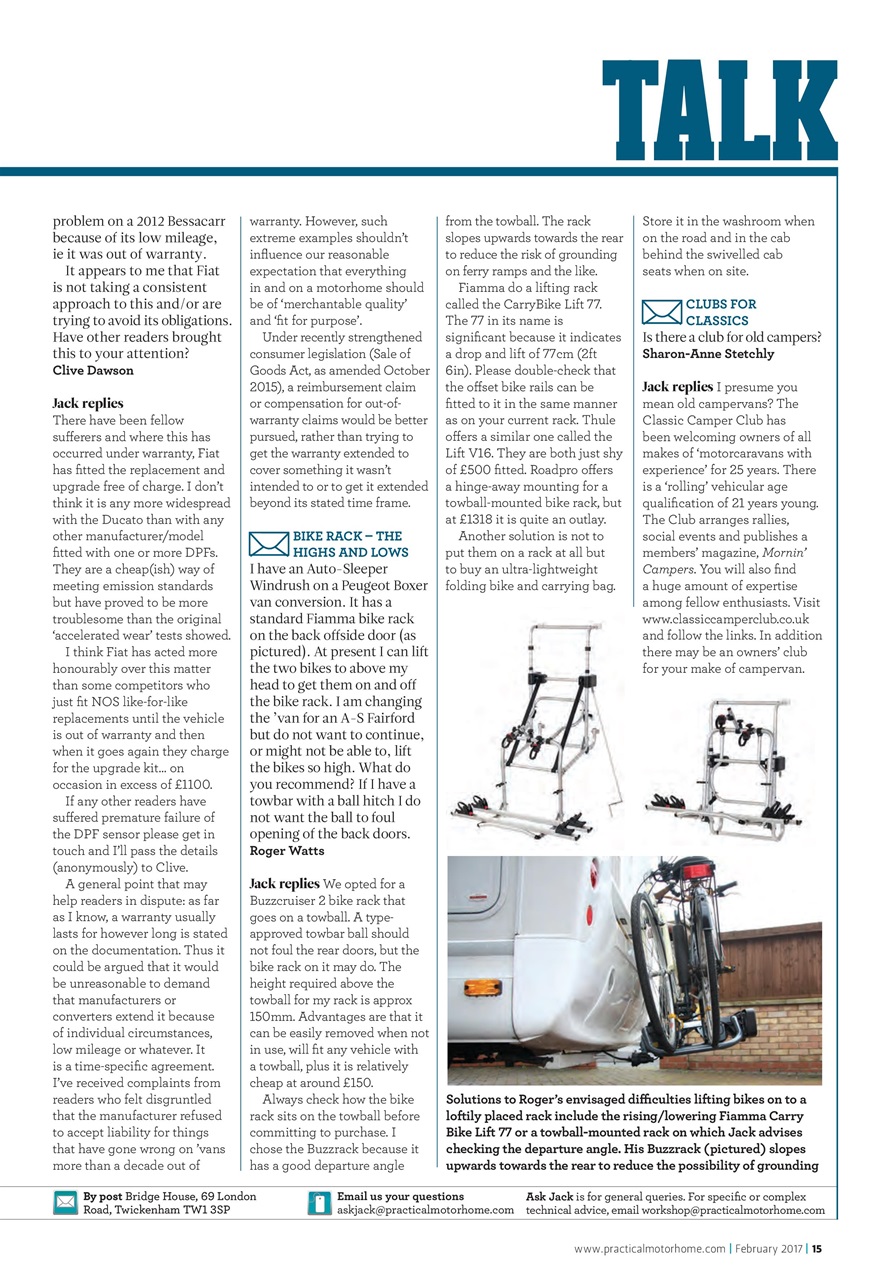 Practical Motorhome Preview Pages