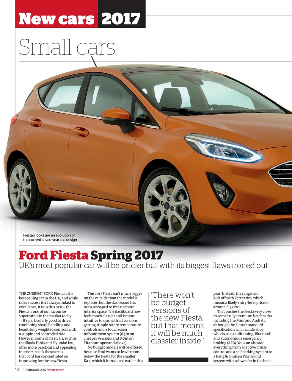 What Car? Preview Pages