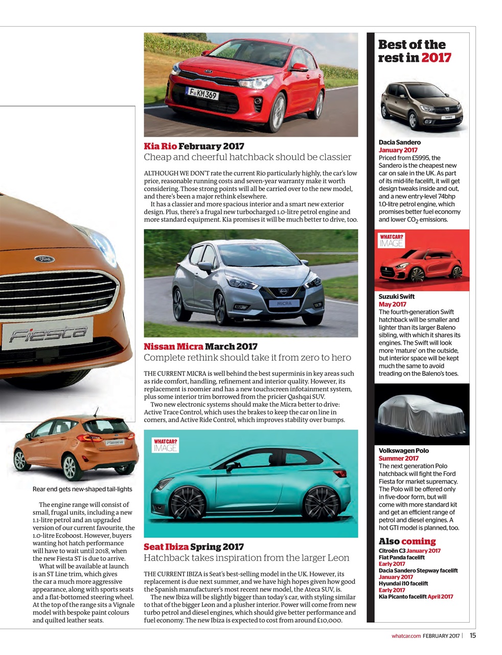 What Car? Preview Pages