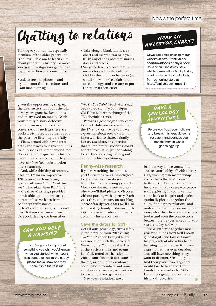 Family Tree Preview Pages