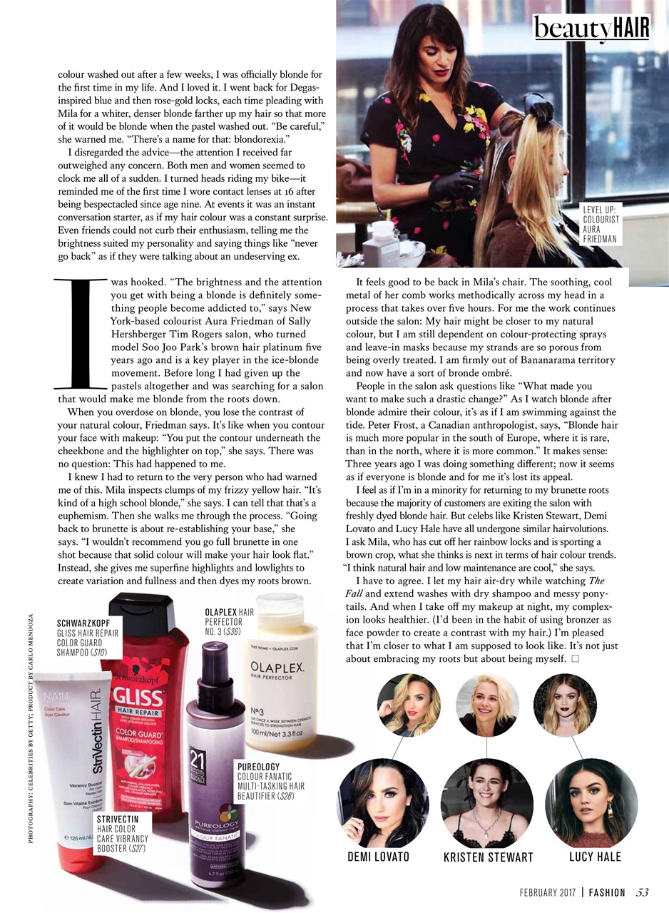 Fashion Magazine Preview Pages