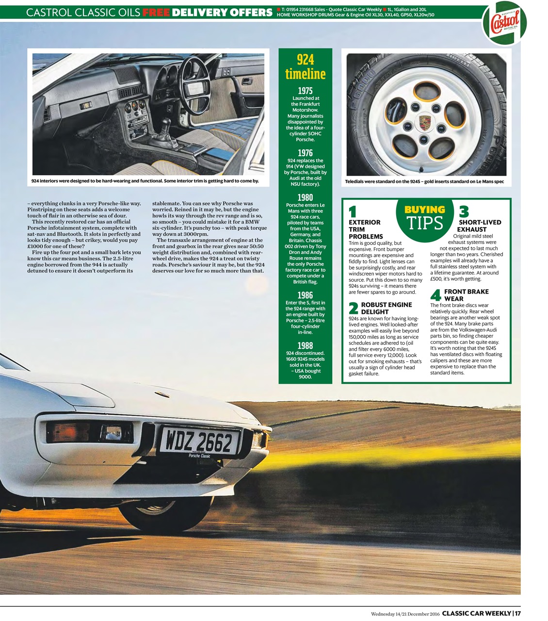 Classic Car Weekly Preview Pages