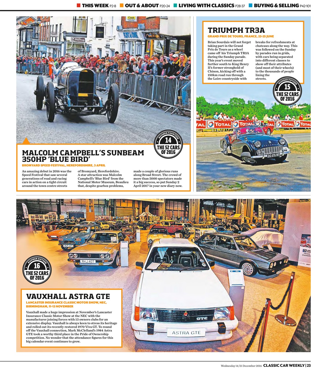 Classic Car Weekly Preview Pages