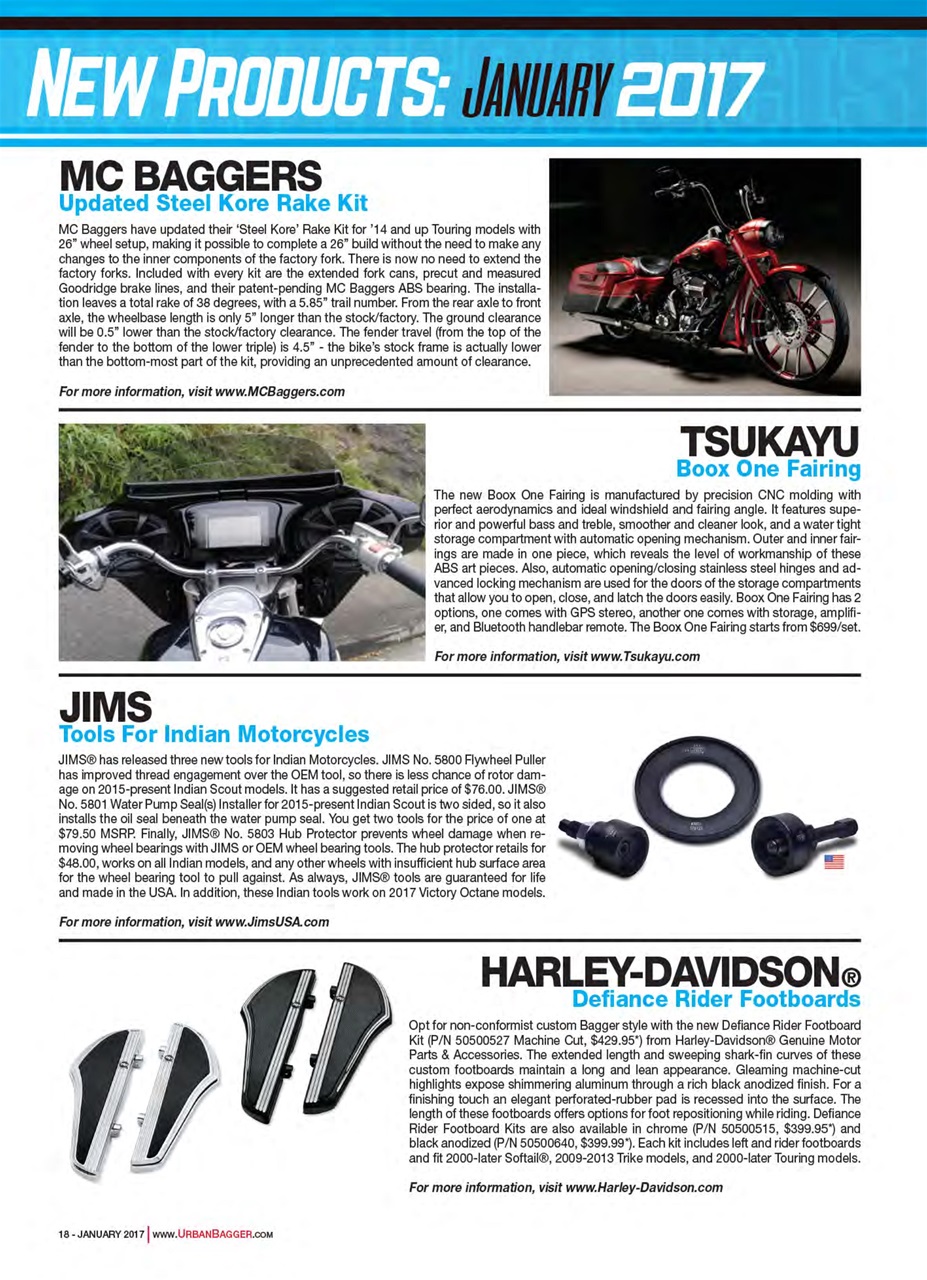 Urban Bagger Preview Pages