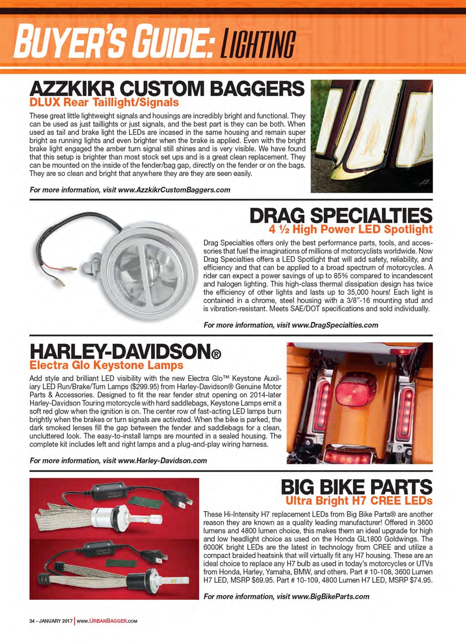 Urban Bagger Preview Pages