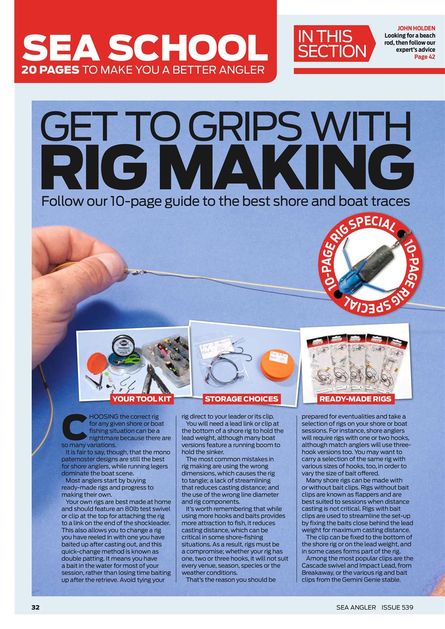 Sea Angler Preview Pages