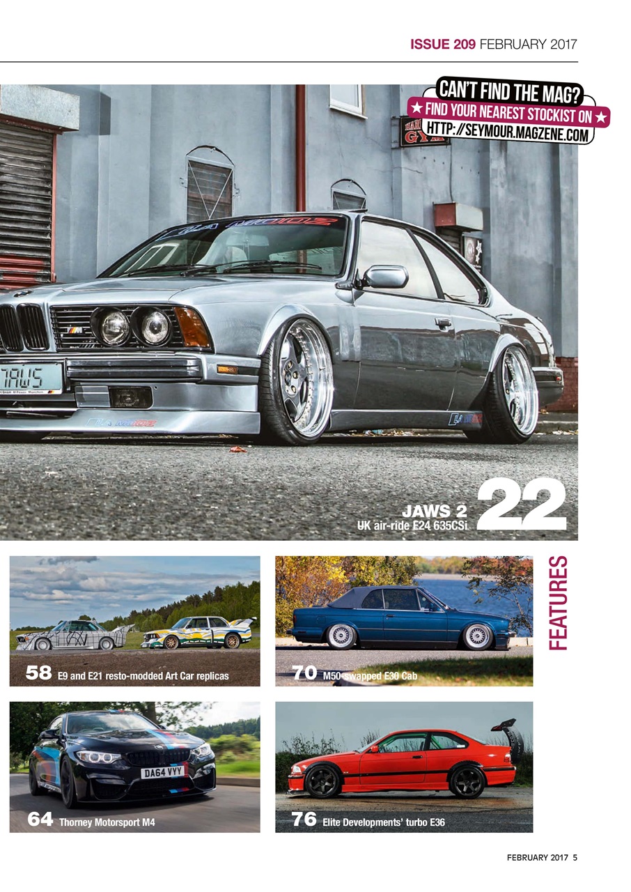 Performance BMW Preview Pages