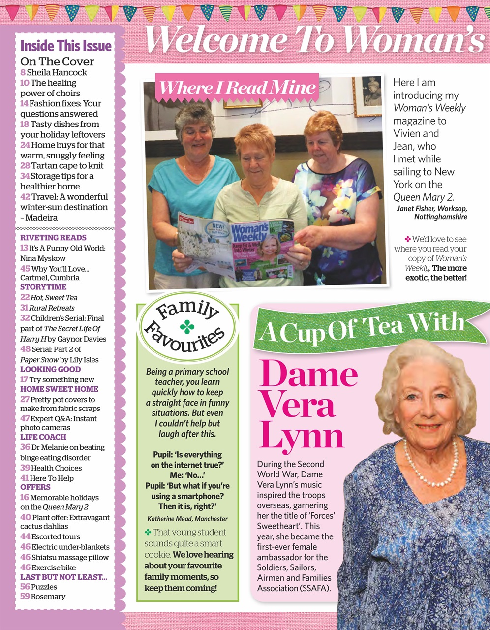 Woman's Weekly Preview Pages