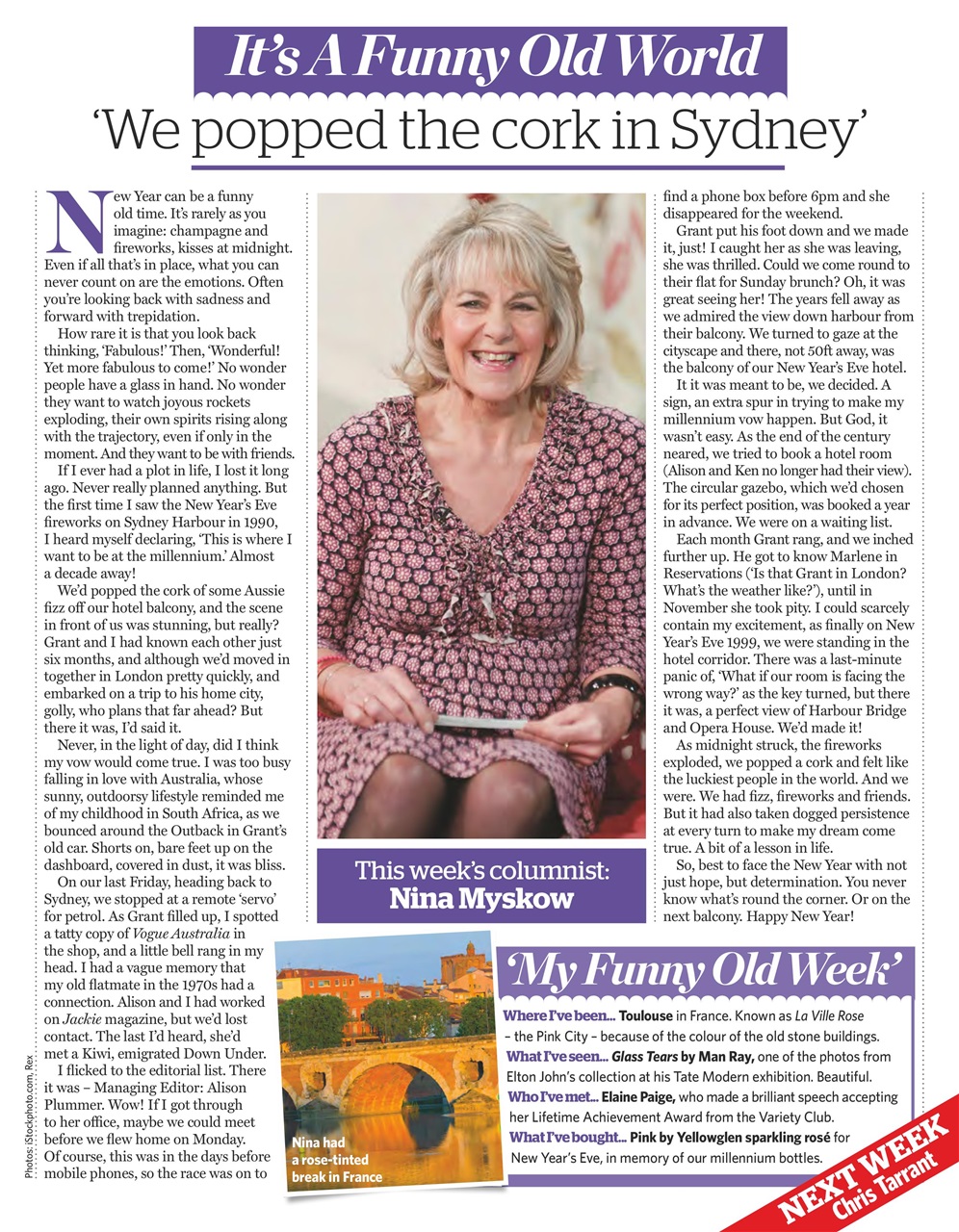 Woman's Weekly Preview Pages