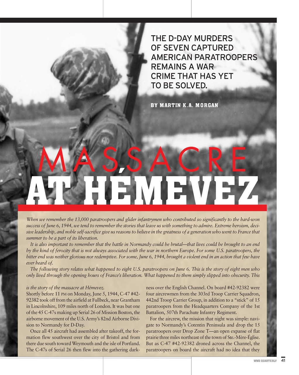 WWII Quarterly Preview Pages