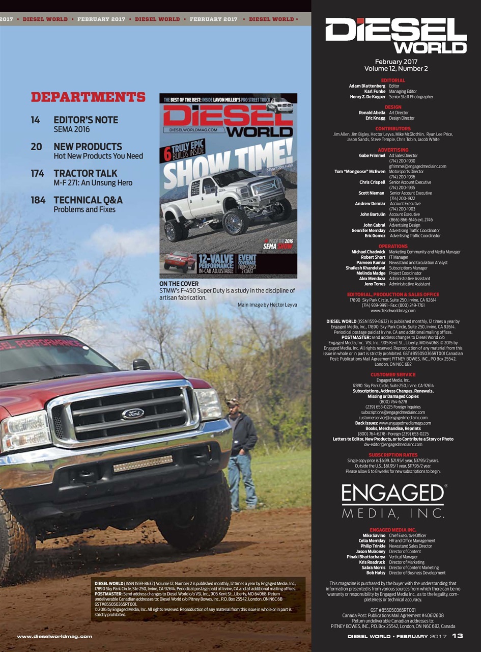 Diesel World Preview Pages