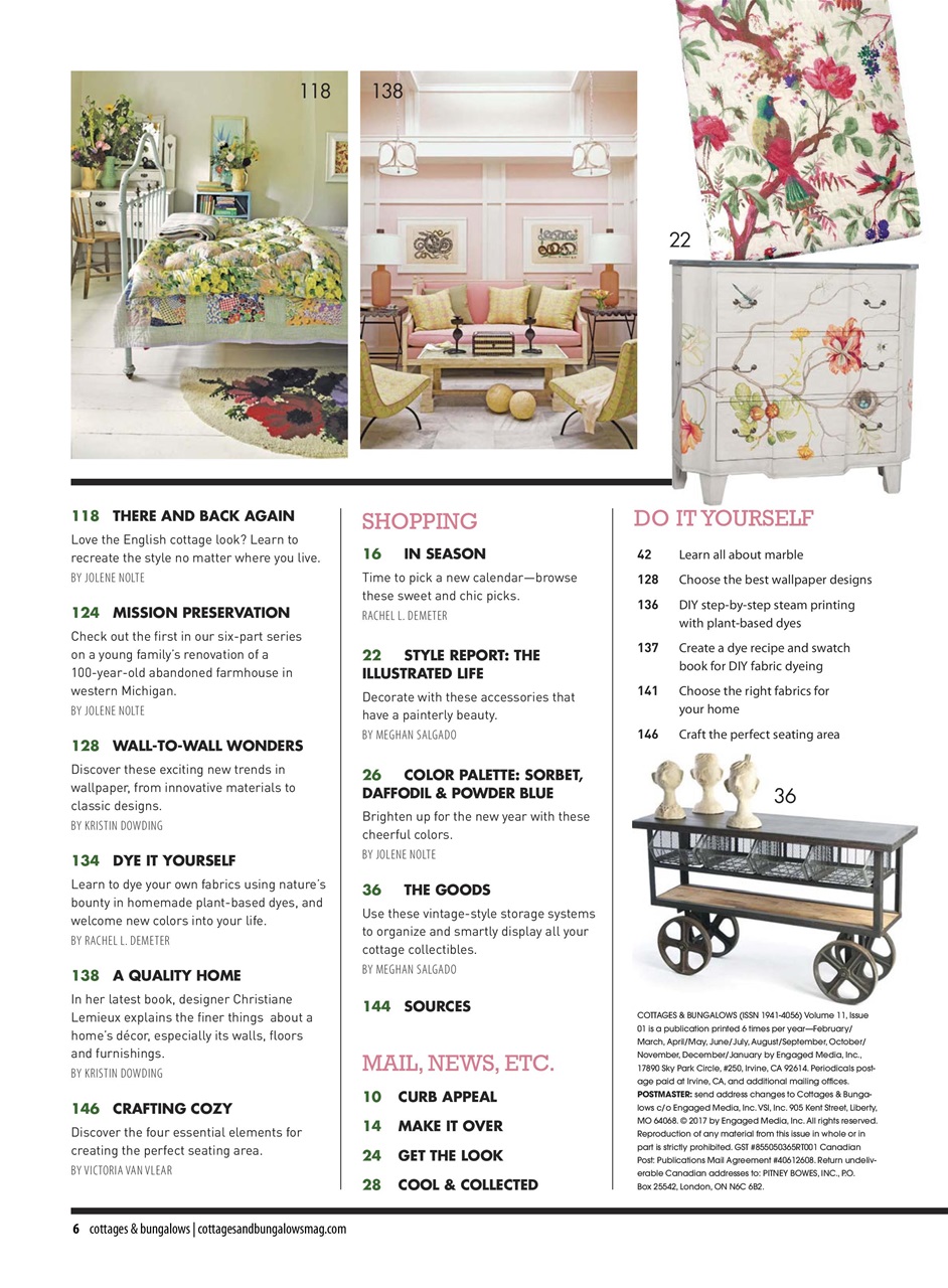Cottages and Bungalows Preview Pages
