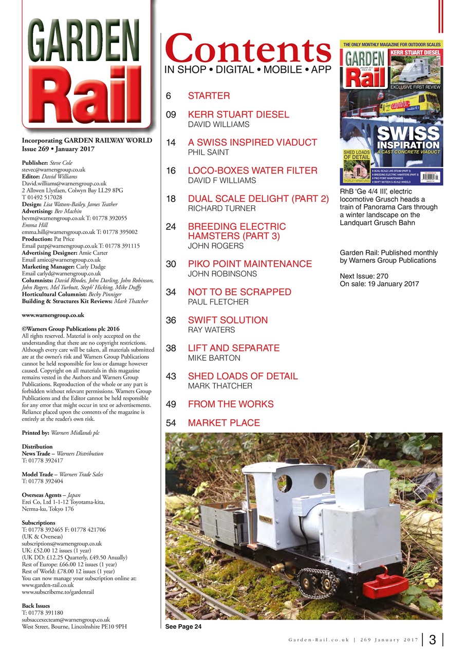 Garden Rail Preview Pages