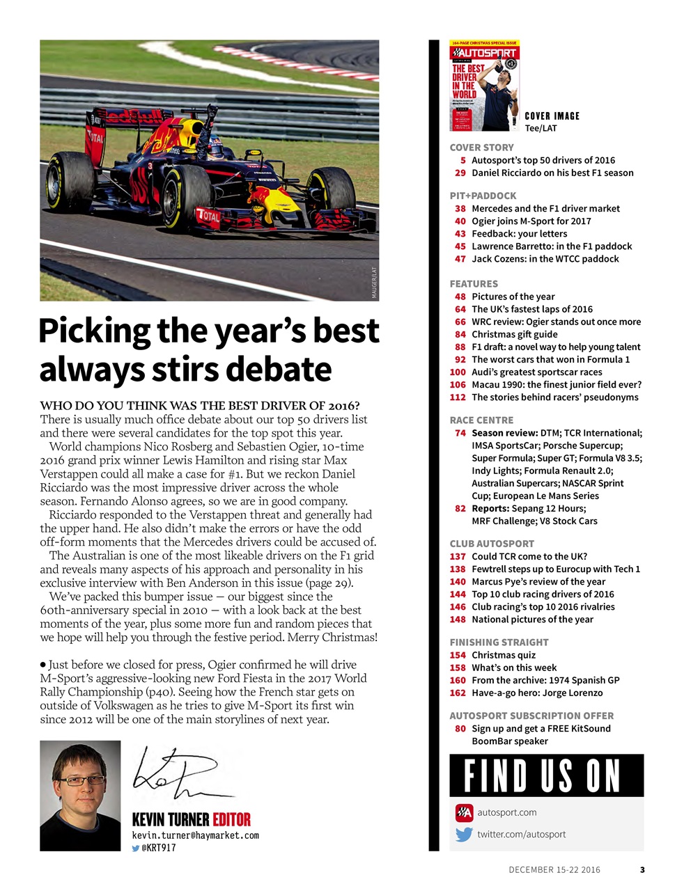 Autosport Preview Pages