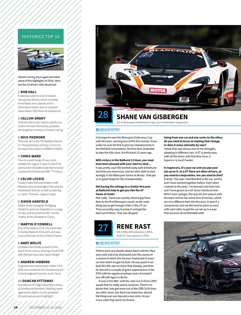 Autosport Preview Pages
