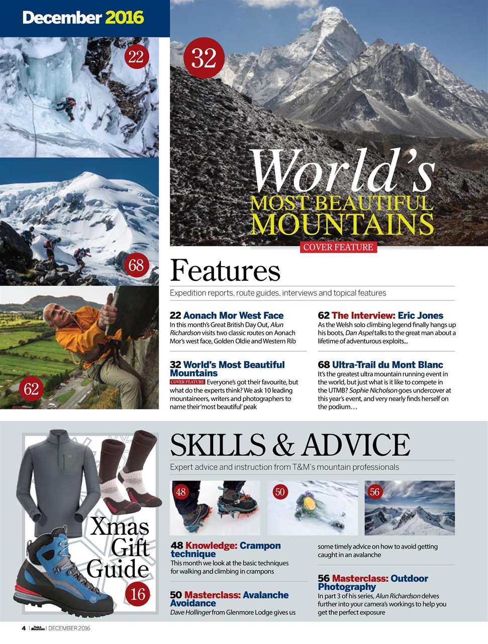 Trek & Mountain Magazine Preview Pages