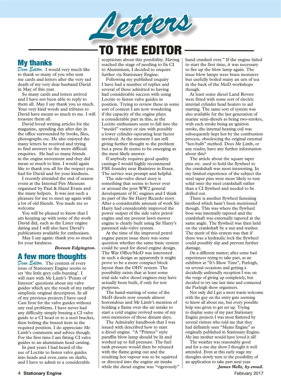 Stationary Engine Preview Pages