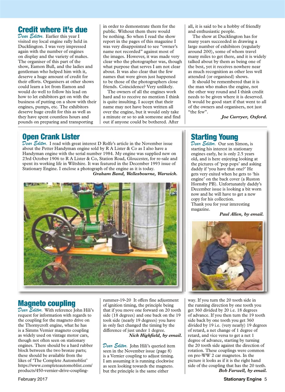 Stationary Engine Preview Pages