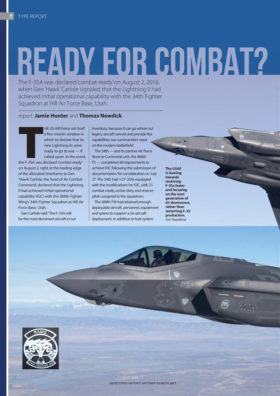 Combat Aircraft Journal Preview Pages