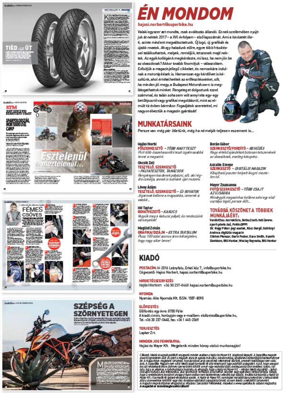 SuperBike Hungary Preview Pages