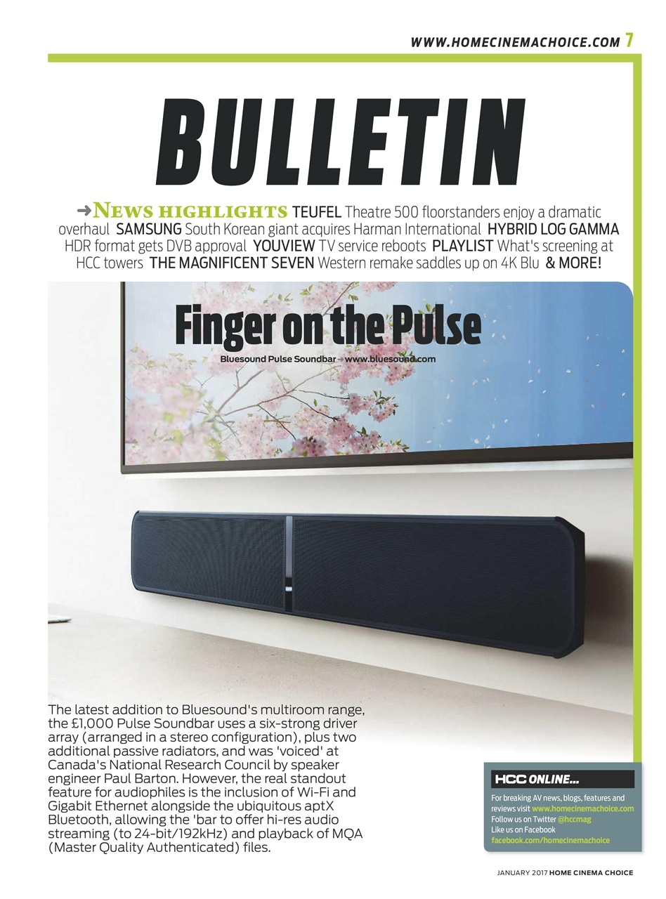 Home Cinema Choice Preview Pages