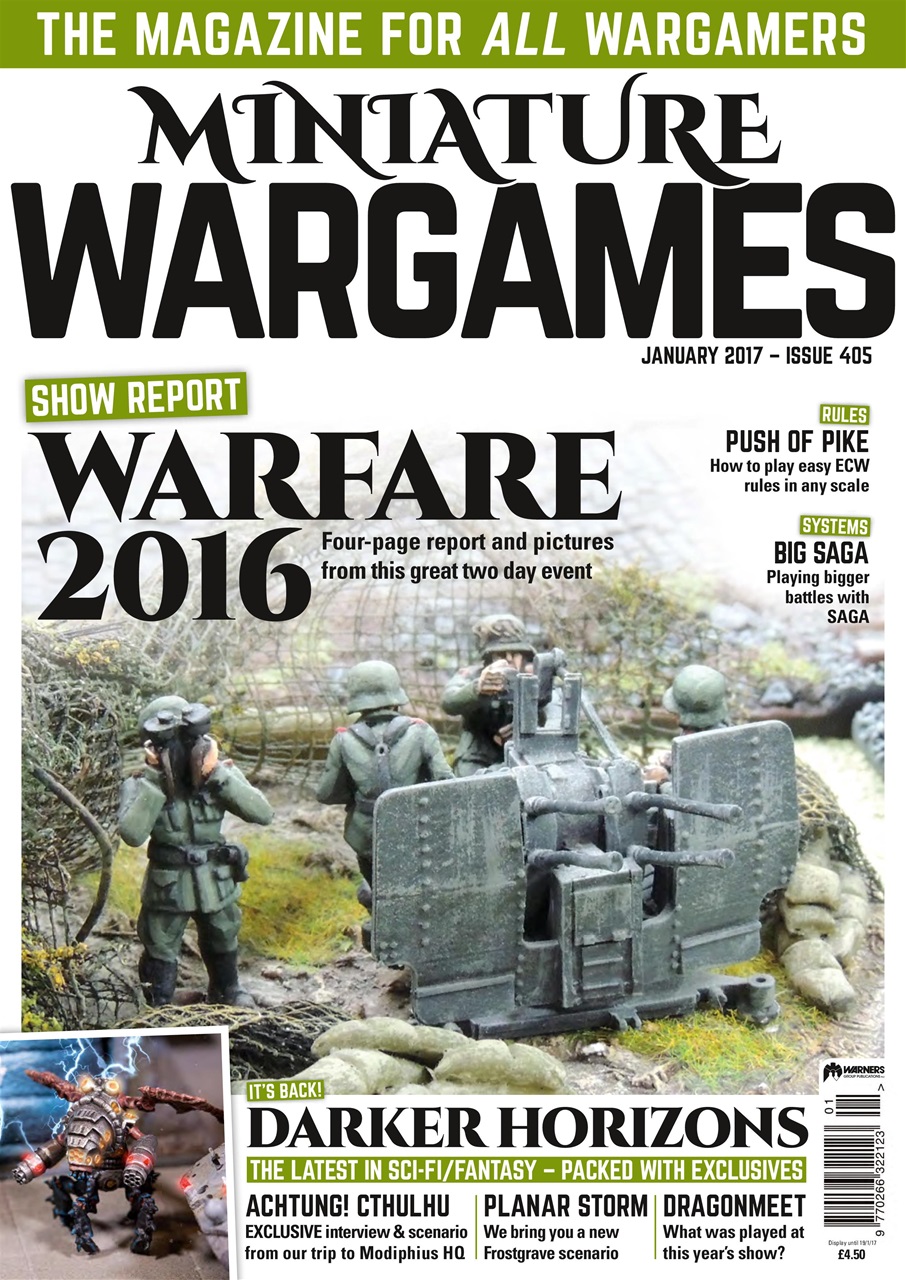 Miniature Wargames Preview Pages
