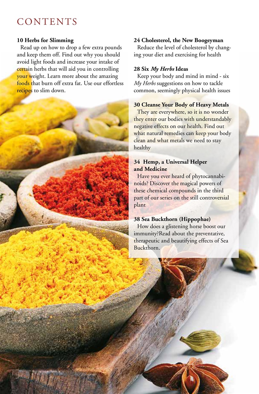 My Herbs Magazine Preview Pages
