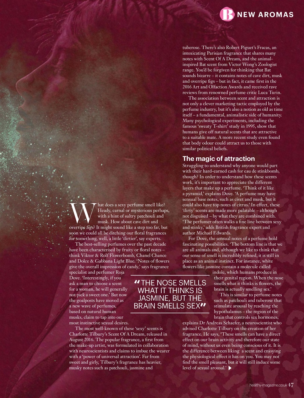 Healthy Magazine Preview Pages